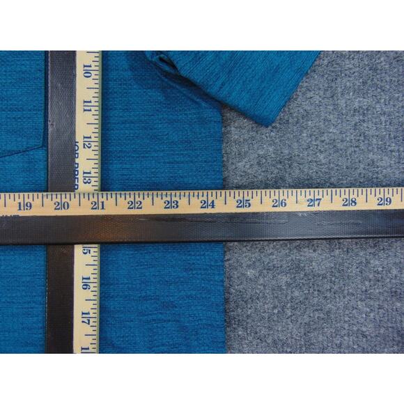 Halmont Polo Shirt Men XL Blue Green Short Sleeve Performance Golf Casual Pocket - Picture 7 of 8